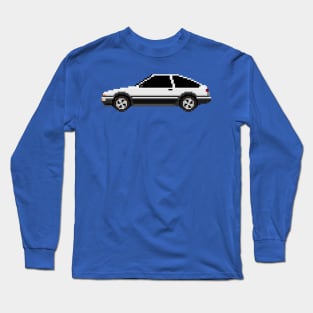 AE86 Pixelart Long Sleeve T-Shirt